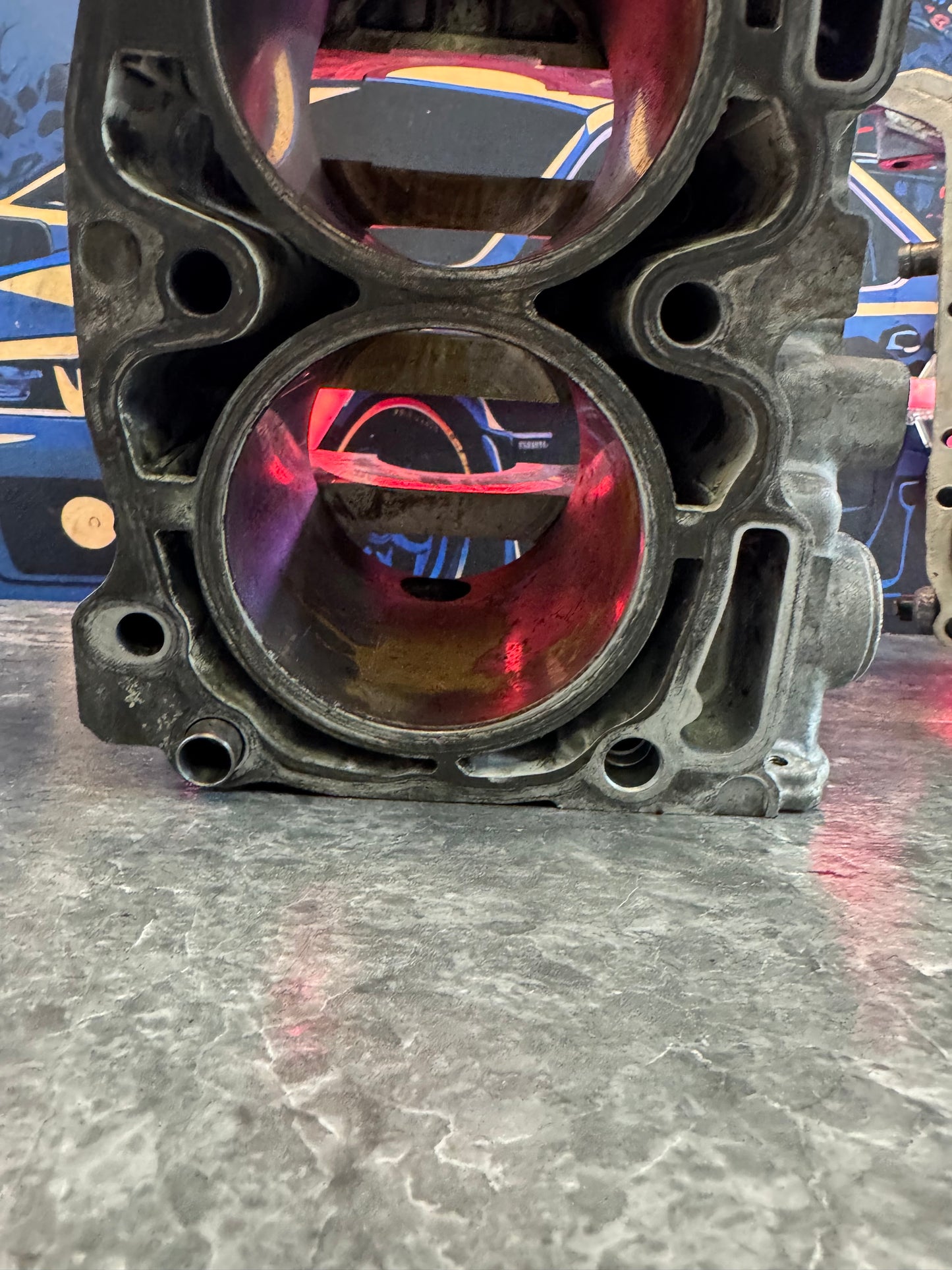 2004-2021 Subaru WRX & STi EJ255 EJ257 EJ 2.5L Engine Block Case Halves Short Block CORE Needs Work