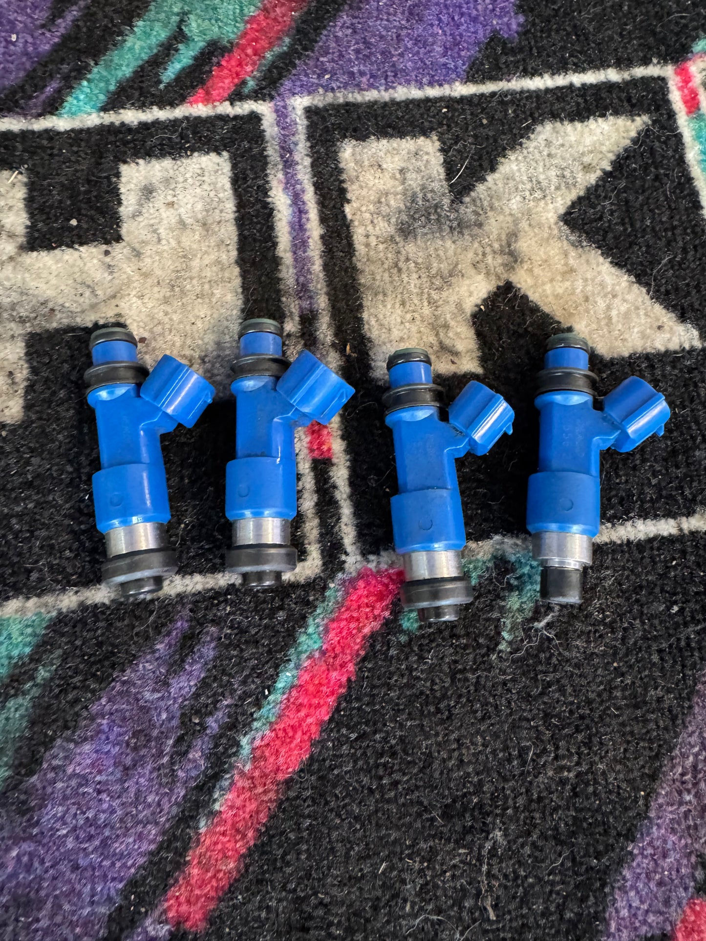 2007-2021 Subaru WRX STi OEM Denso STi Blue Injectors 565cc J3