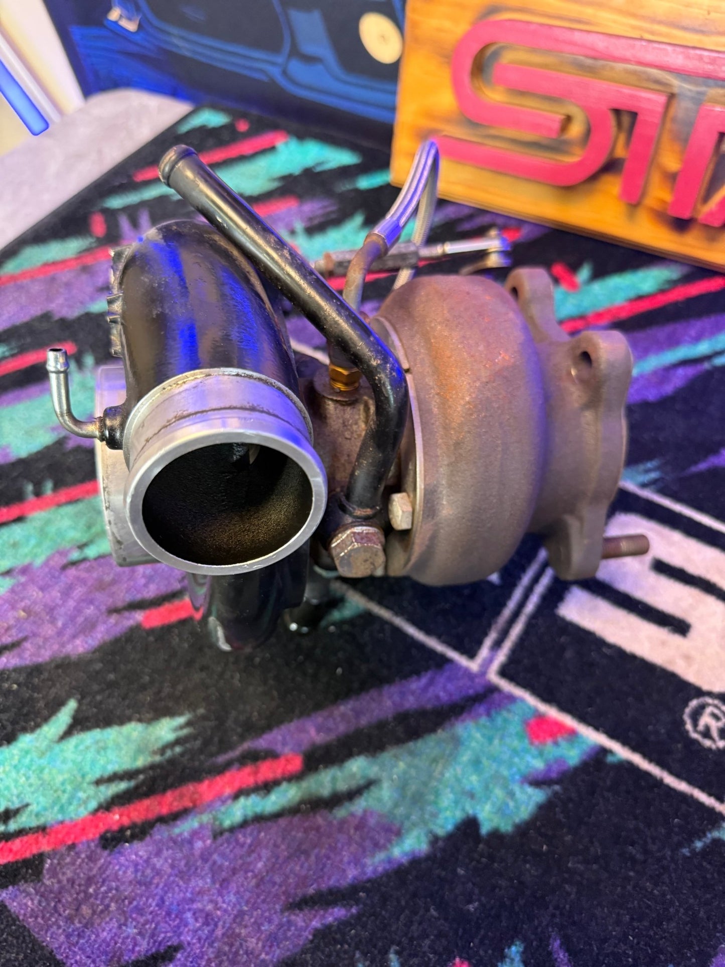 BTP turbo Subaru STi & WRX ball bearing blouch dominator dom 4.0 XTR 600 + HP