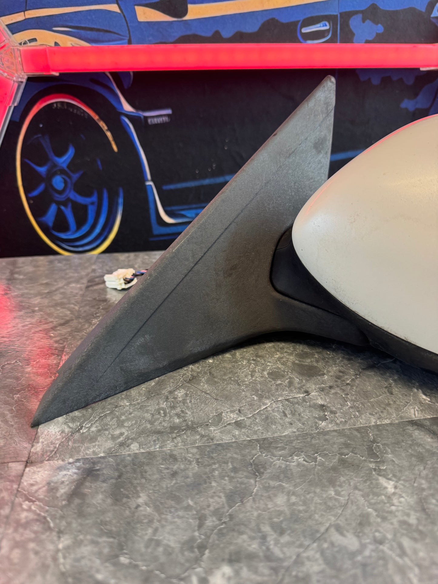 2008-2014 Subaru WRX OEM LH Driver Side Mirror White