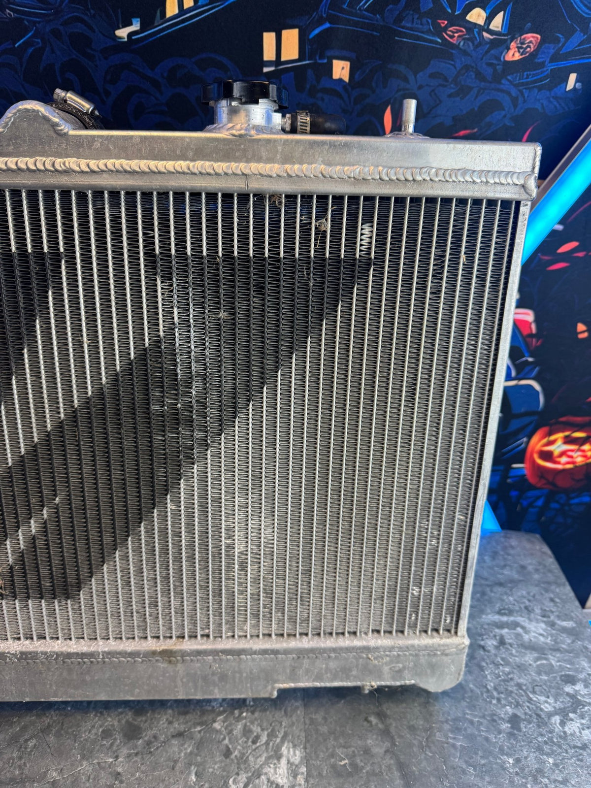 2001-2007 Subaru WRX STi Mishimoto All Aluminum Radiator Assembly With Fans And Shroud