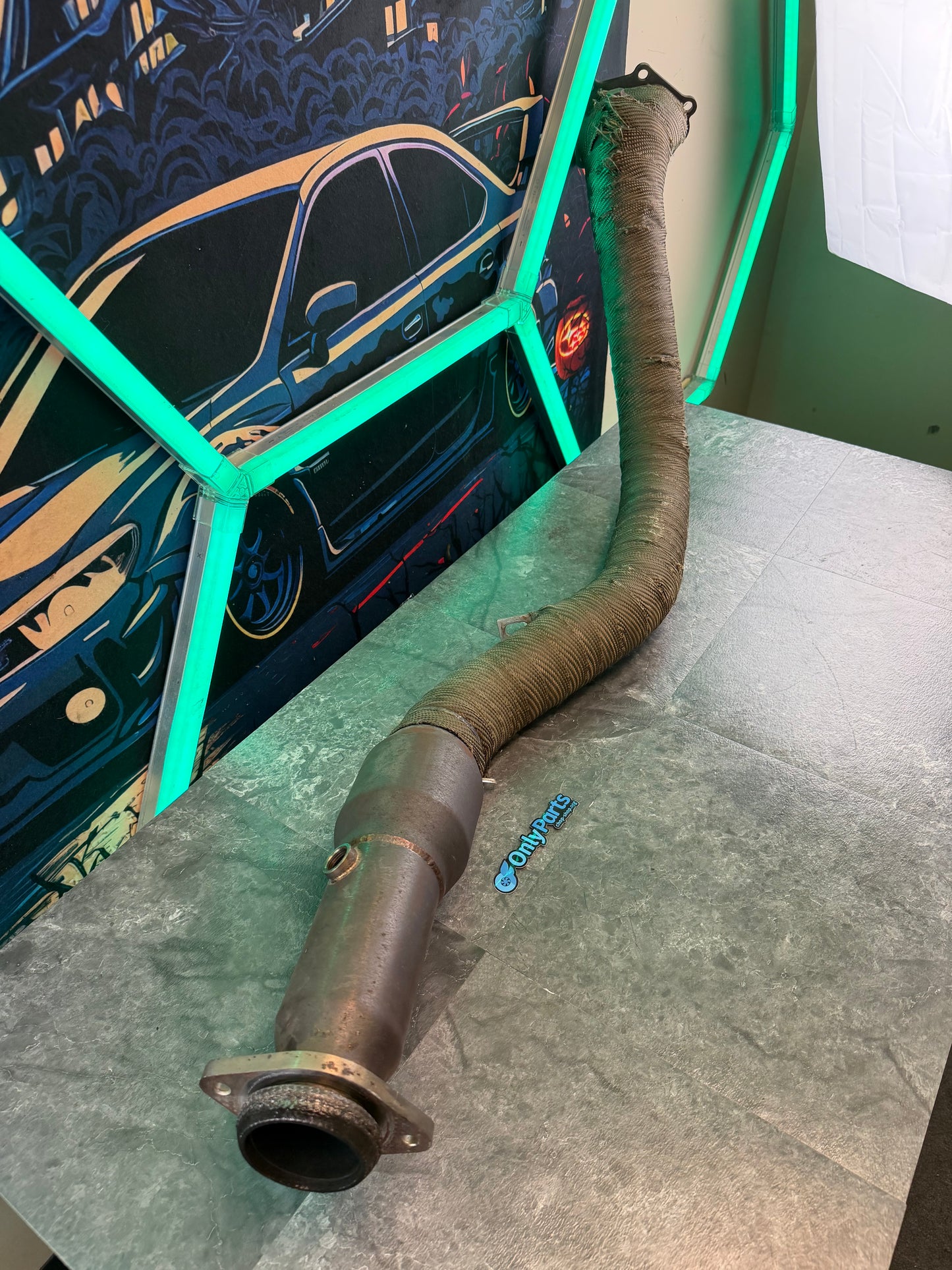 Cobb v1 catted downpipe Subaru STi 2008-2021 ej257 wrx 08-14 ej255 ( has 2 o2 bungs )