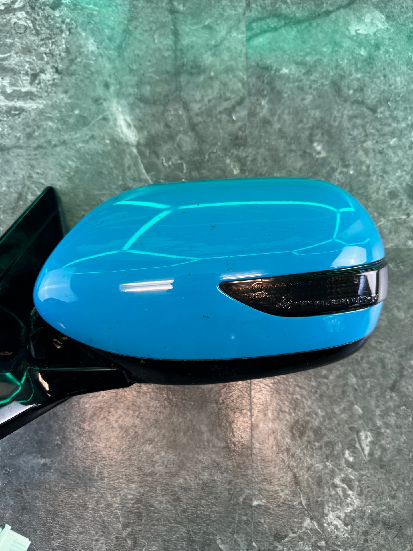 2008-2014 Subaru WRX OEM LR RH Passenger Driver Side Mirror Custom Painted Blue Pair