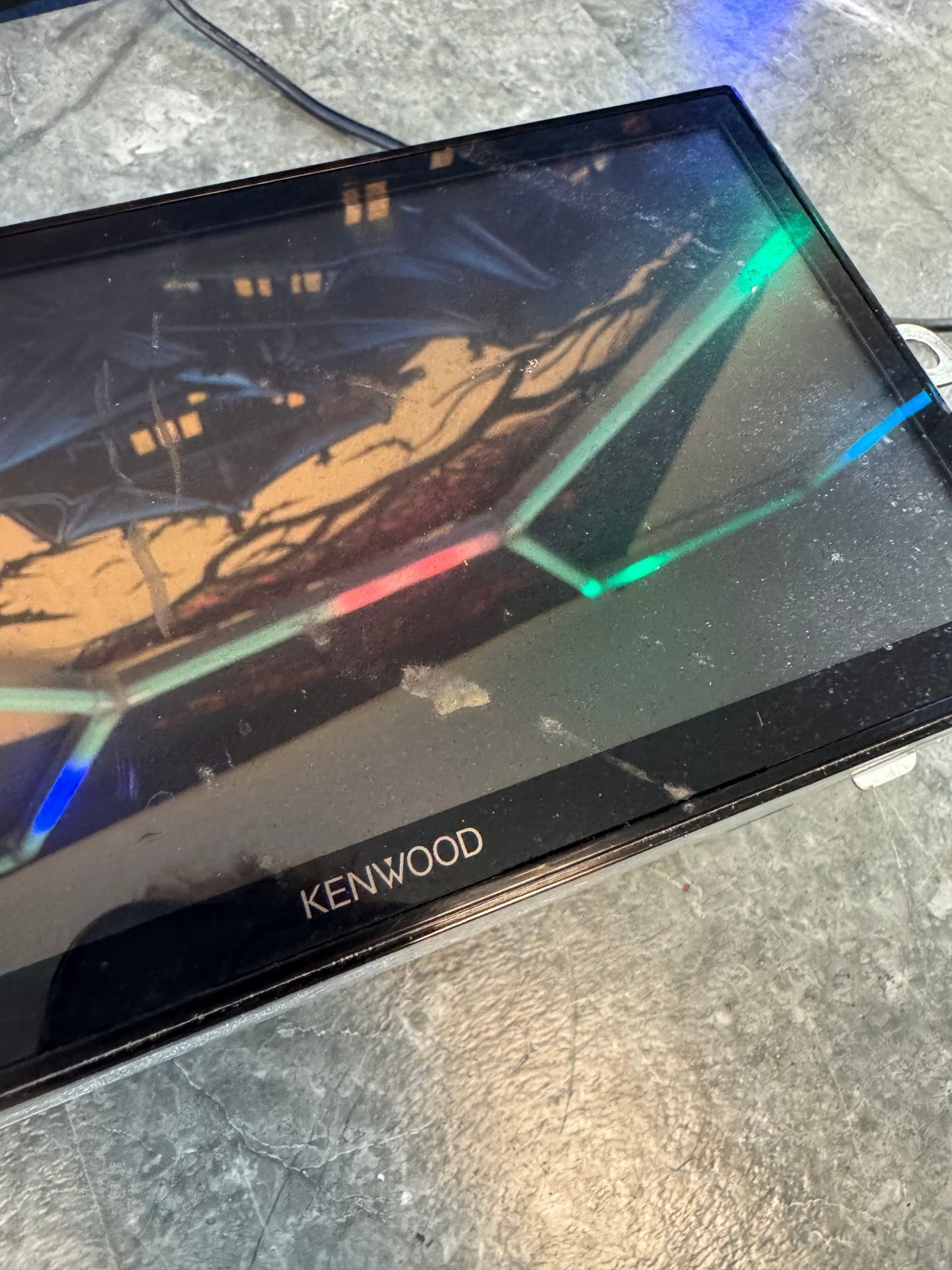 Kenwood DMX5020S Radio Head Unit Double Din Headunit With Subaru Bracket