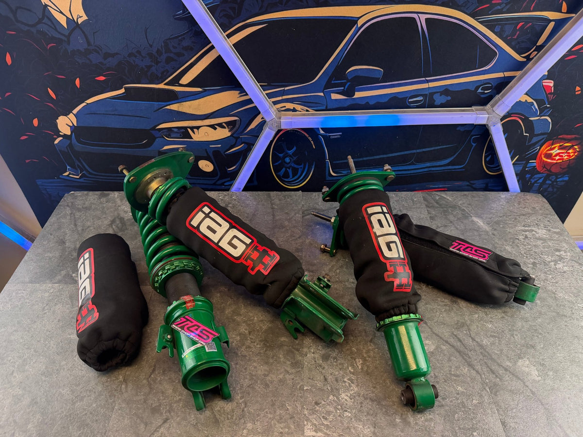 TEIN coilovers 2008 - 2014 Subaru wrx 5x100 adjustable w: iag bags FLEX Z