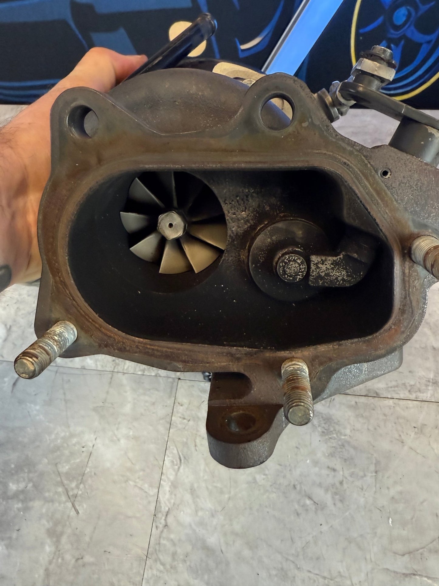 BTP blouch dom 1.5 xt-r xtr ball bearing turno turbocharger billet stock location Subaru wrx STi