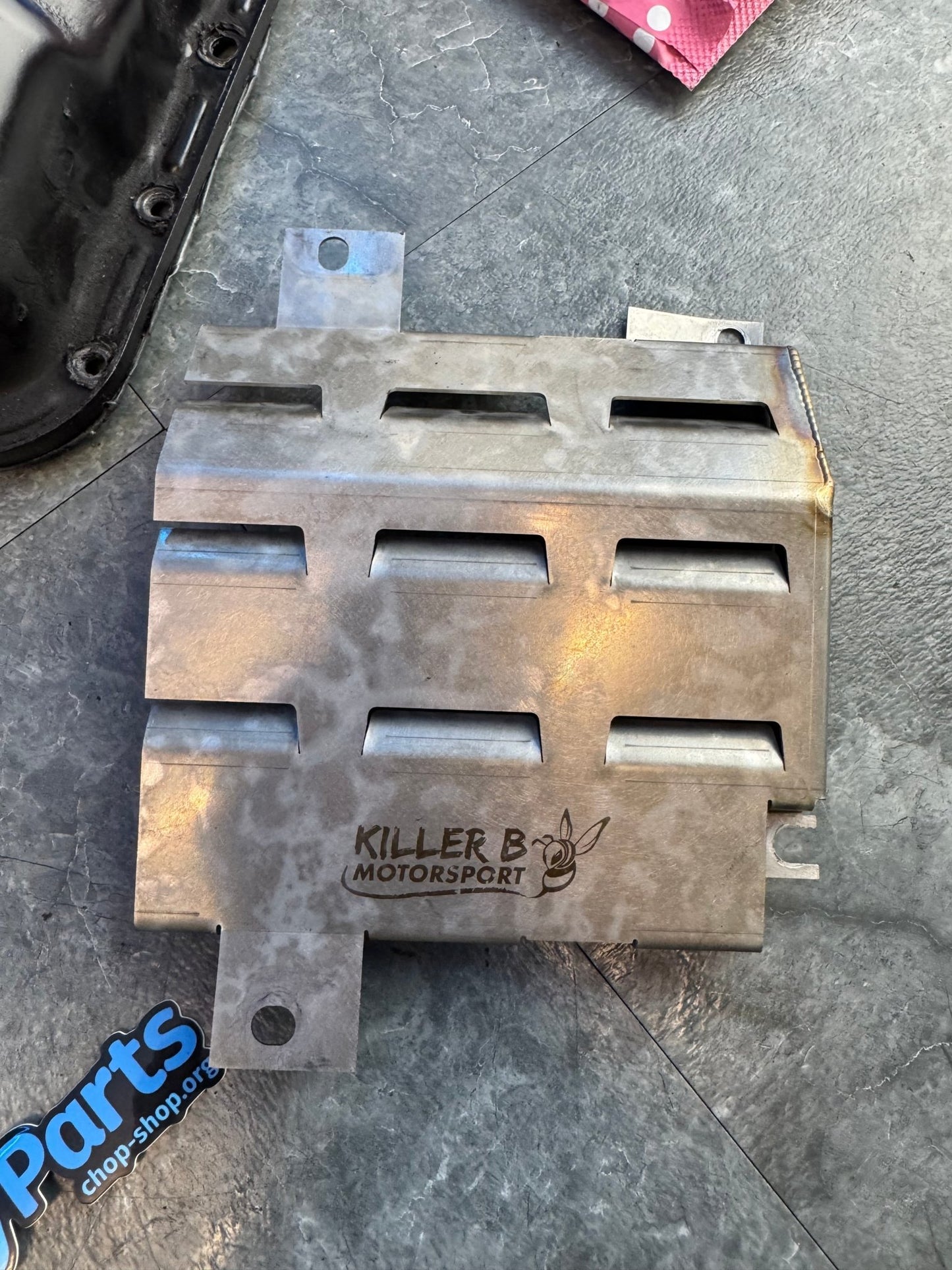 2004-2021 Subaru WRX STi Killer B Oil Pick Up Tube With Killer B Baffle And OEM Oil Pan With Hardware