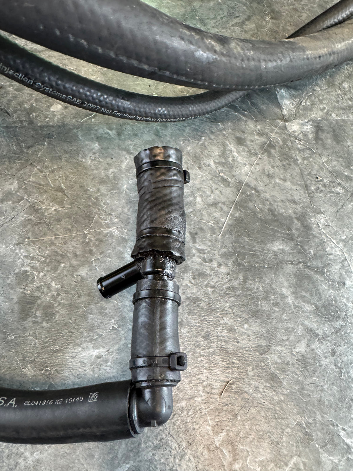 2008-2021 Subaru WRX STi IAG Comp Competition V2 AOS Air Oil Separator For Subaru With Mount Gray