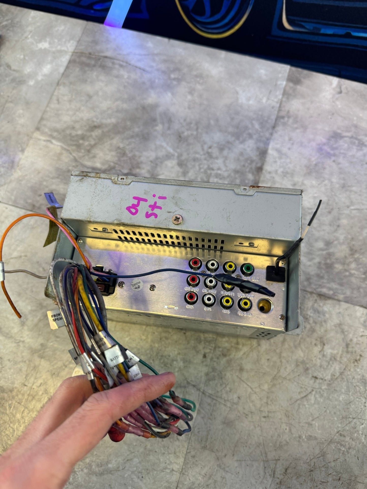 Subaru Dual Double Din Headunit Harness B5