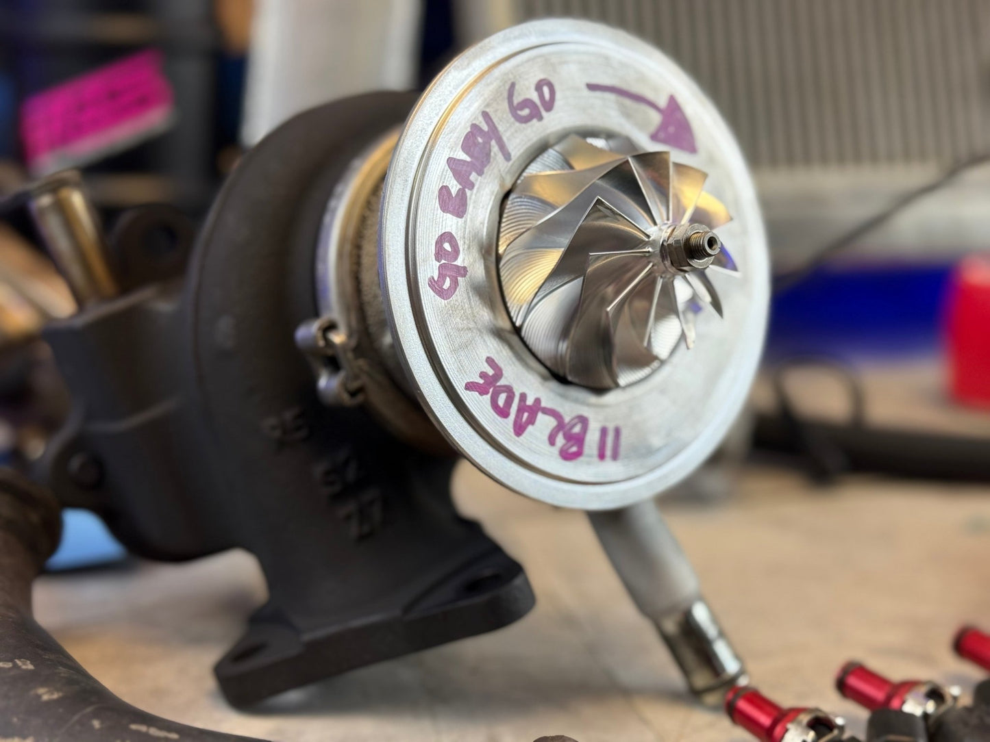 2002-2021 Subaru STi WRX VF 48 Turbo W: HCFI 0 Miles Billet 11 Blade CHRA