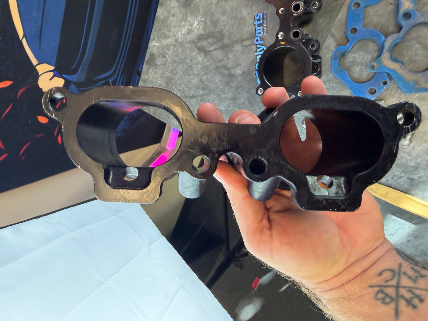 IAG TGV housings “ blanks “ billet top feed deletes 2007 - 2021 Subaru STi & 08-14 wrx ( no longer made )