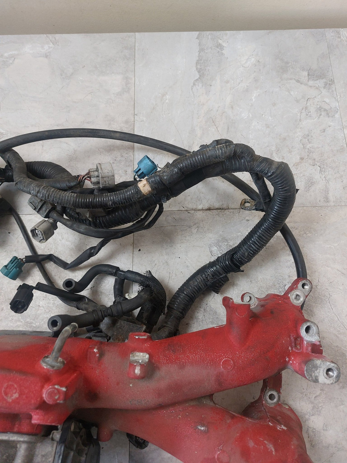 2008-2014 Subaru Impreza WRX STi OEM Intake Manifold Partially Dressed