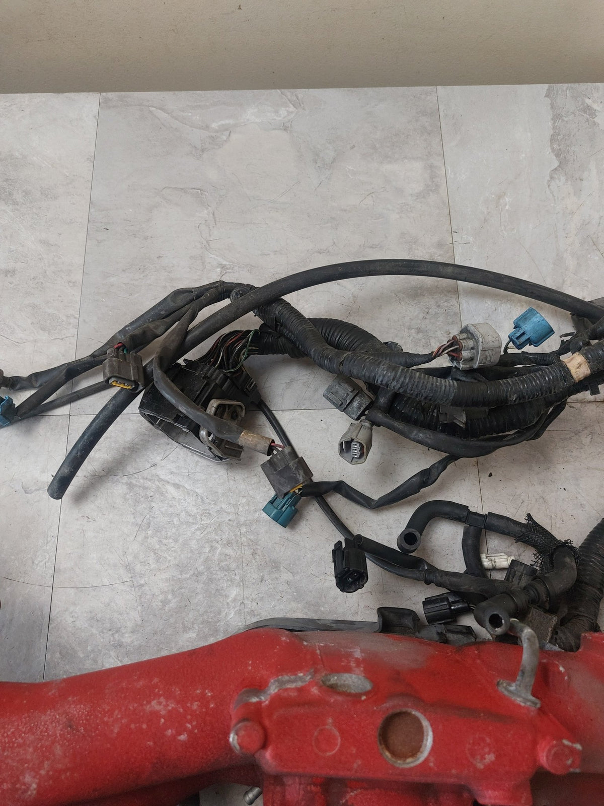 2008-2014 Subaru Impreza WRX STi OEM Intake Manifold Partially Dressed
