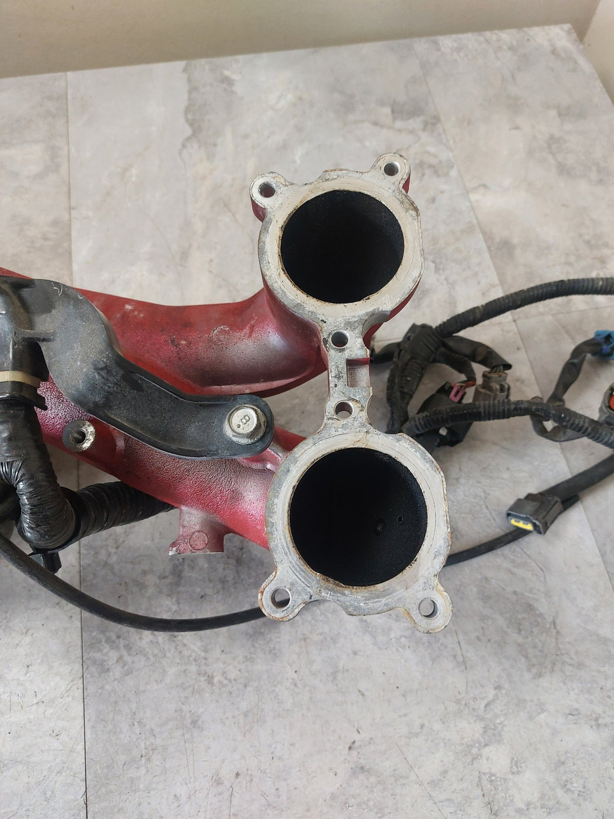 2008-2014 Subaru Impreza WRX STi OEM Intake Manifold Partially Dressed