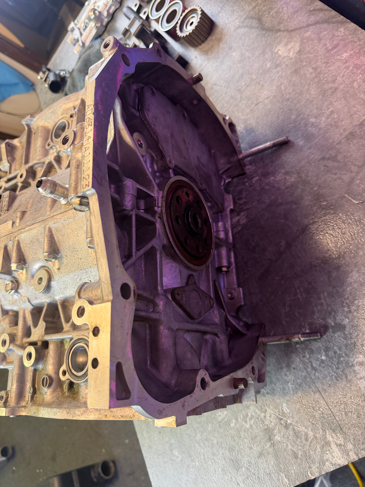 BUILT & FORGED TETER ej257 1/2” drilled , Manley pistons & rods , ARP rod bolts & NITRATE STi crank