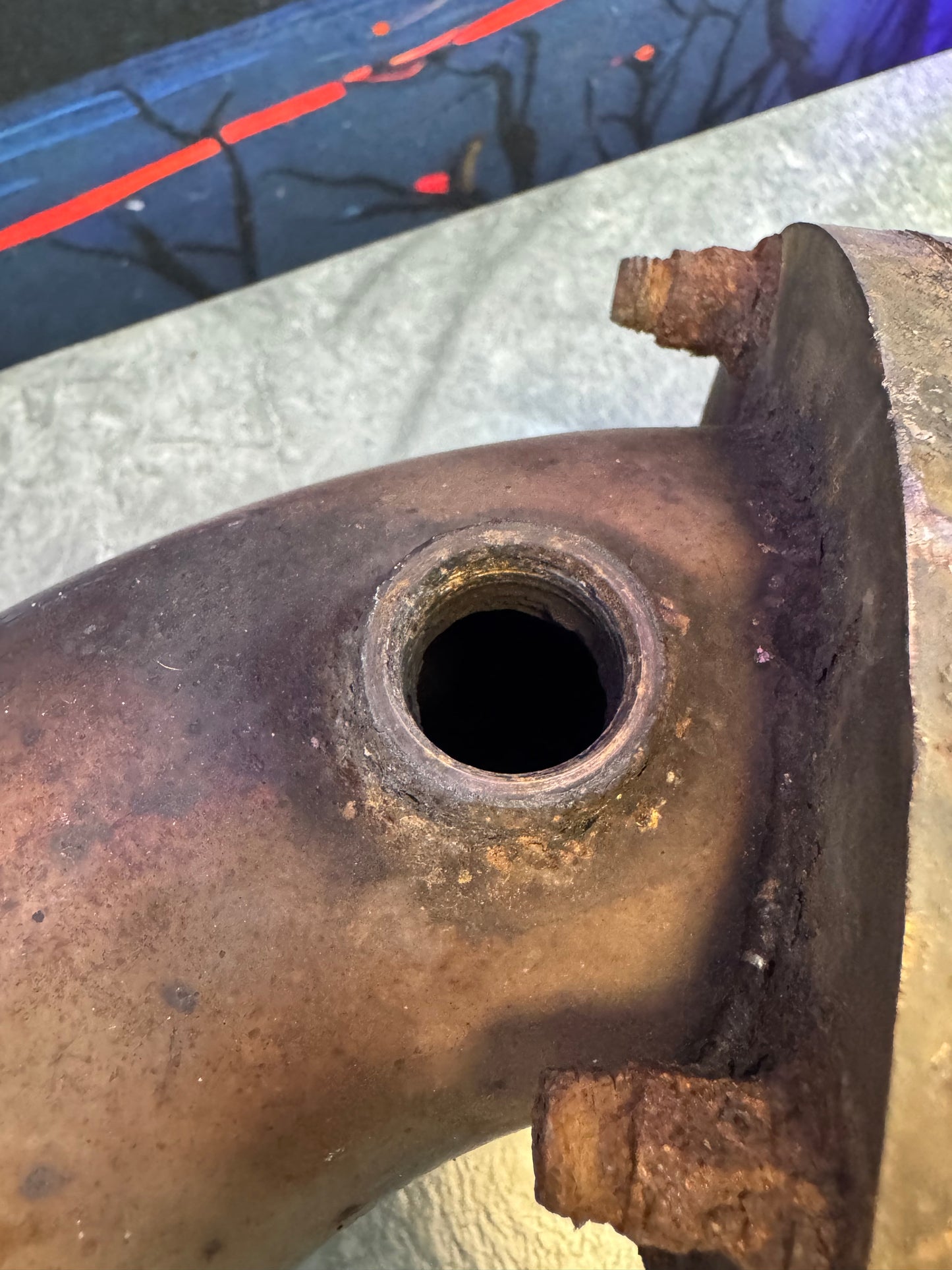 2004-2007 Subaru WRX STi APS Catless Downpipe Dual Bung Rare