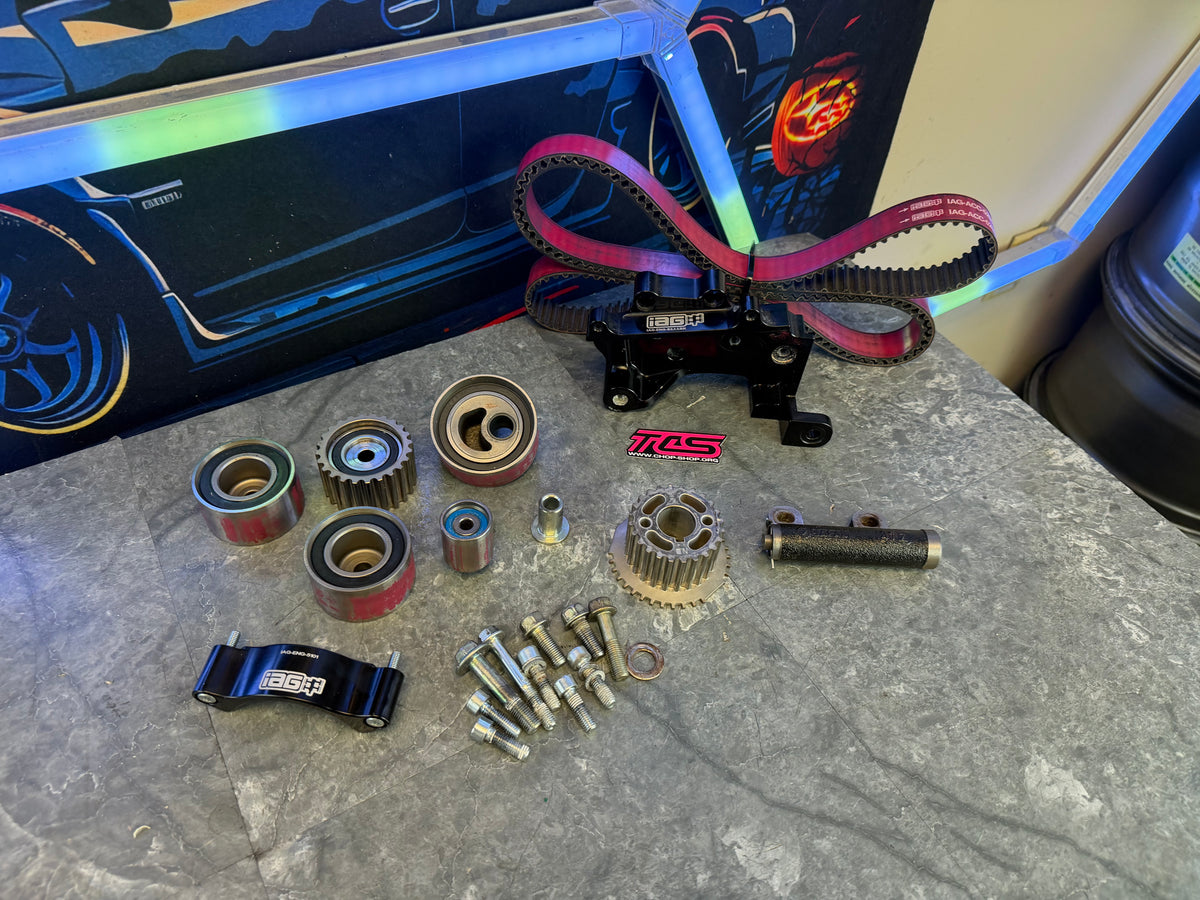 IAG timing kit Subaru STi & wrx w/ tensioner & red race belt