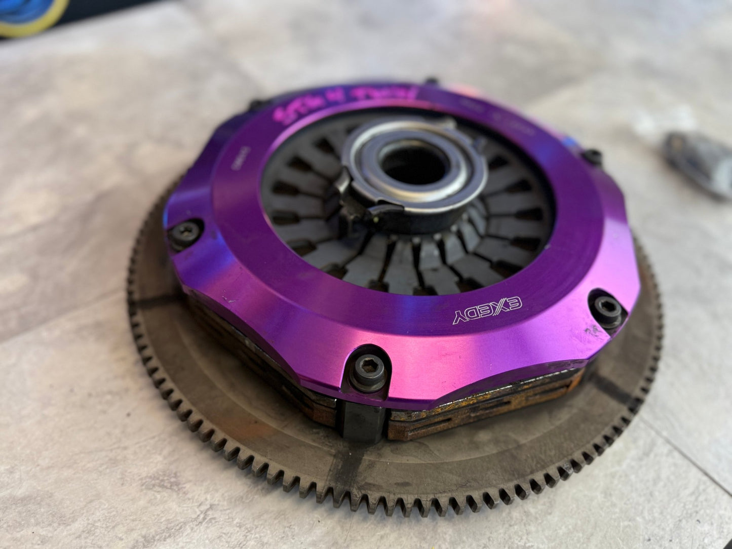 EXEDY twin clutch kit 2004-2021 Subaru STi ( and swapped wrx) 6 speed stage 4 w/ flywheel