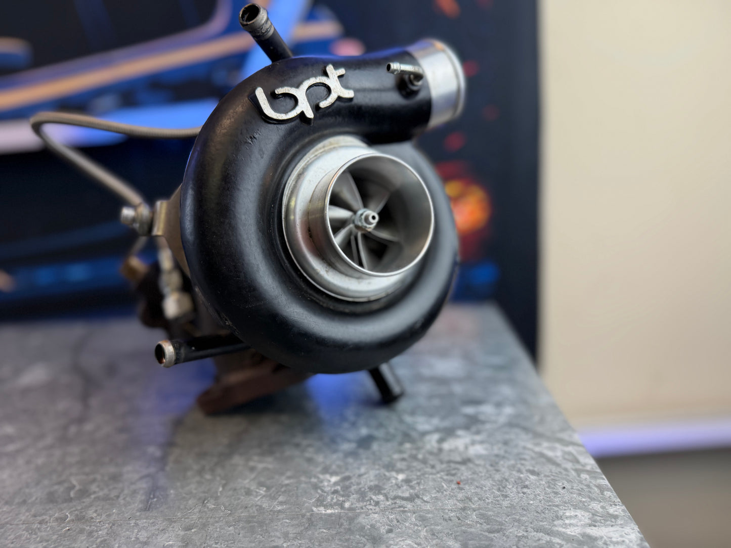 Blouch dom 2.5 xtr turbo “ polka pickle “ dominator ball bearing billet 490 hp Subaru STi & wrx