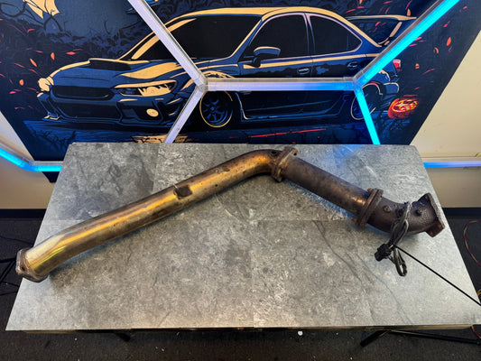 2004-2007 Subaru WRX STi APS Catless Downpipe Dual Bung Rare