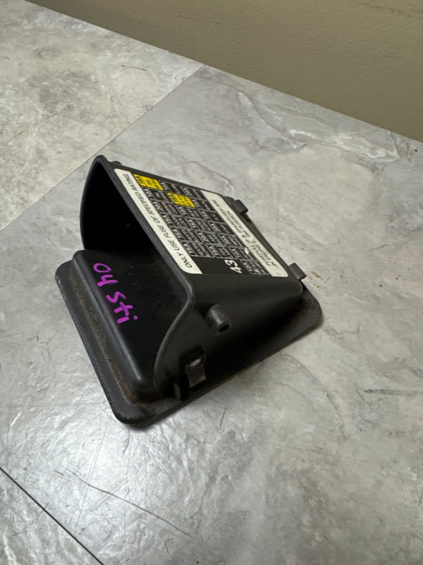 Inside Fuse Box Cover Ash Tray Storage for 02-05 Subaru Impreza WRX (04 STi)