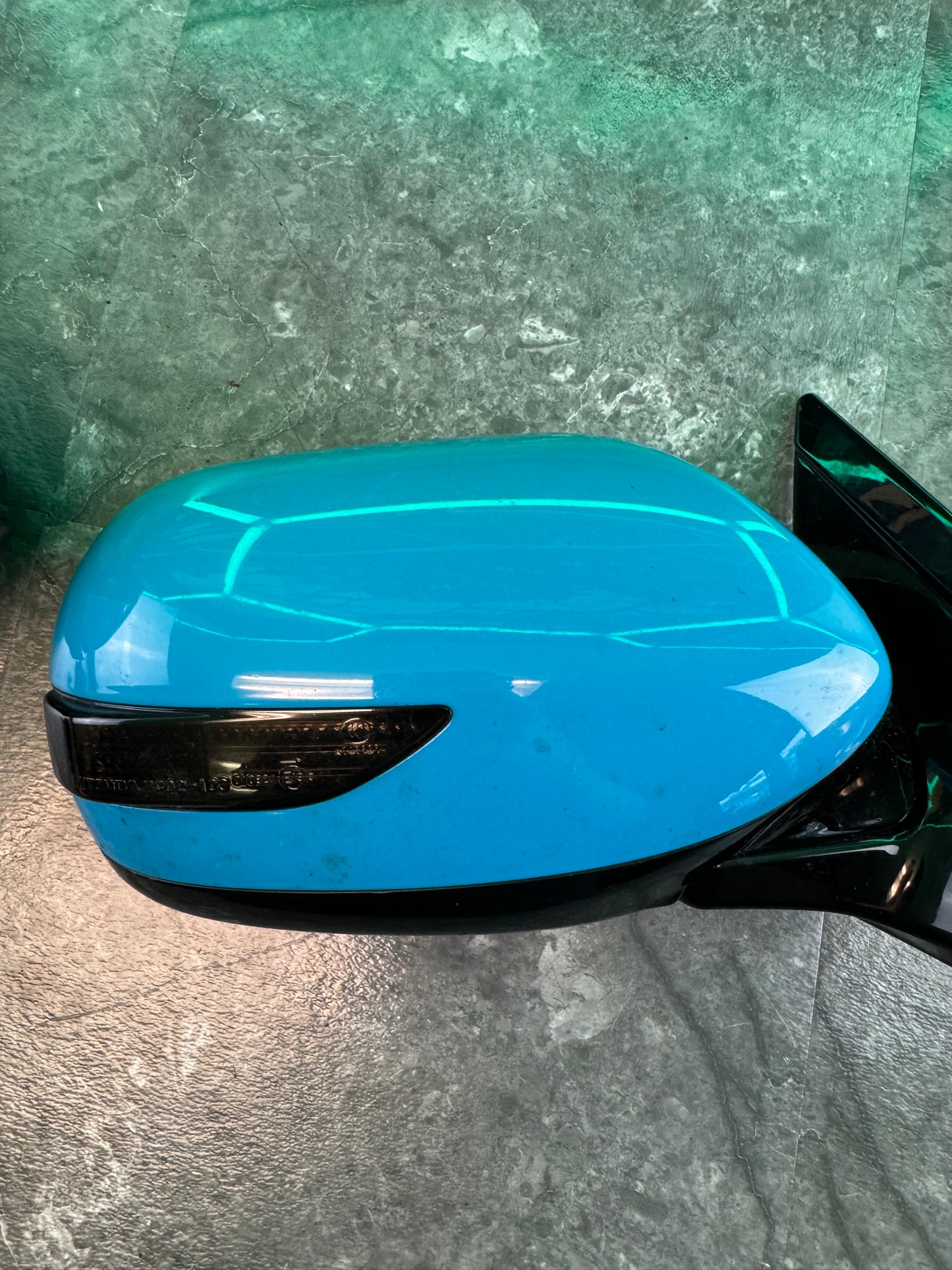 2008-2014 Subaru WRX OEM LR RH Passenger Driver Side Mirror Custom Painted Blue Pair