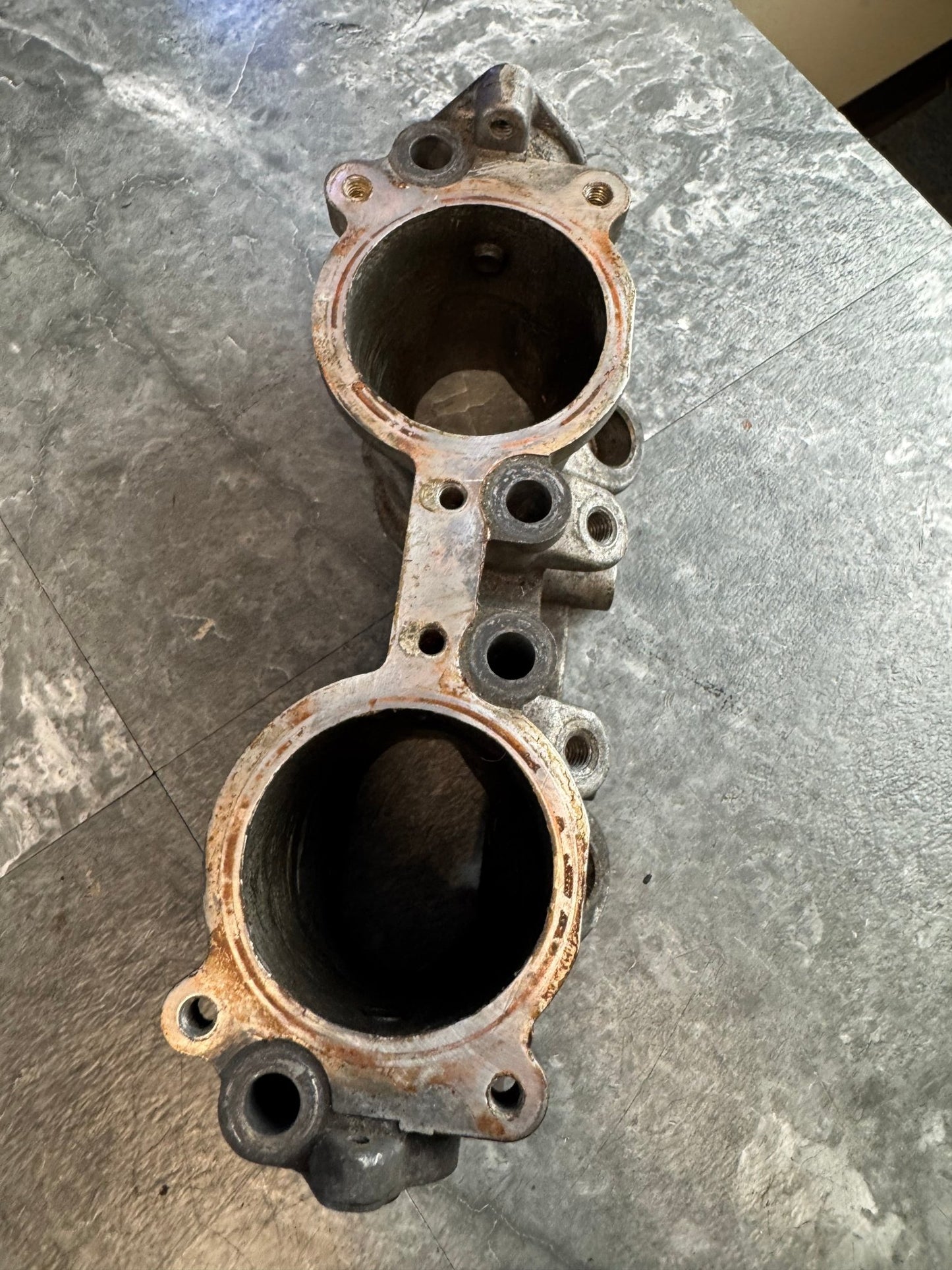 2002-2007 Subaru Impreza WRX STi OEM Engine Intake Manifold TGV Assembly Tumble Generator Valve Deletes Top Feed