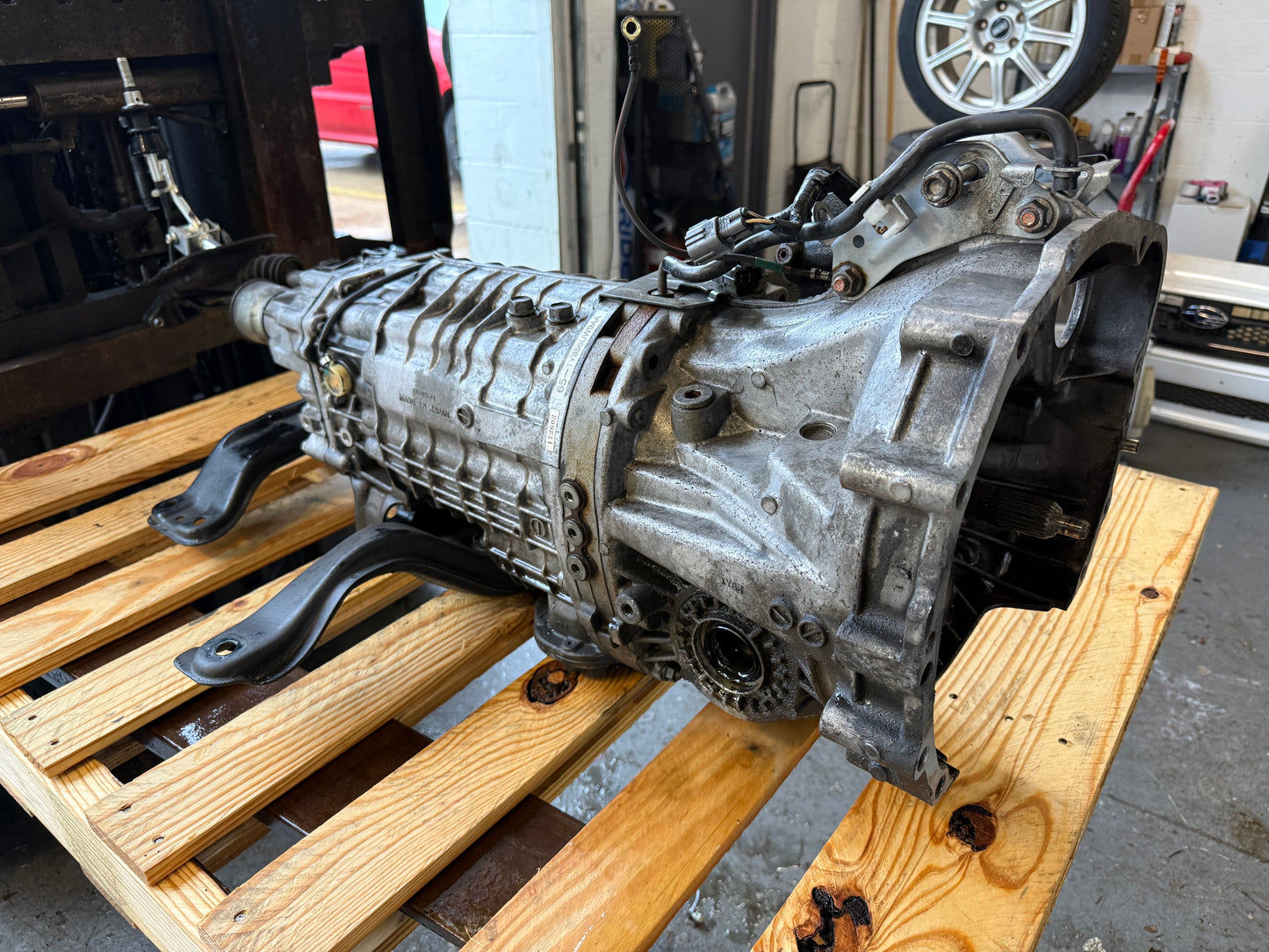 2015 USDM Subaru STi 6 speed six manual gearbox transmission swap package for 08-14 wrx w/ rear brembos