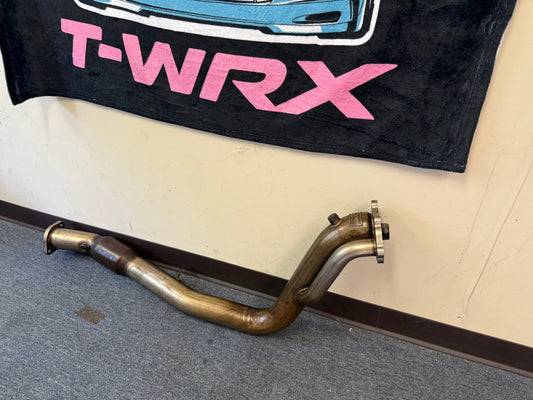 Grimmspeed downpipe 08-21 STi & 08-14 Subaru wrx ej255 ej257 catted legacy gt forester xt