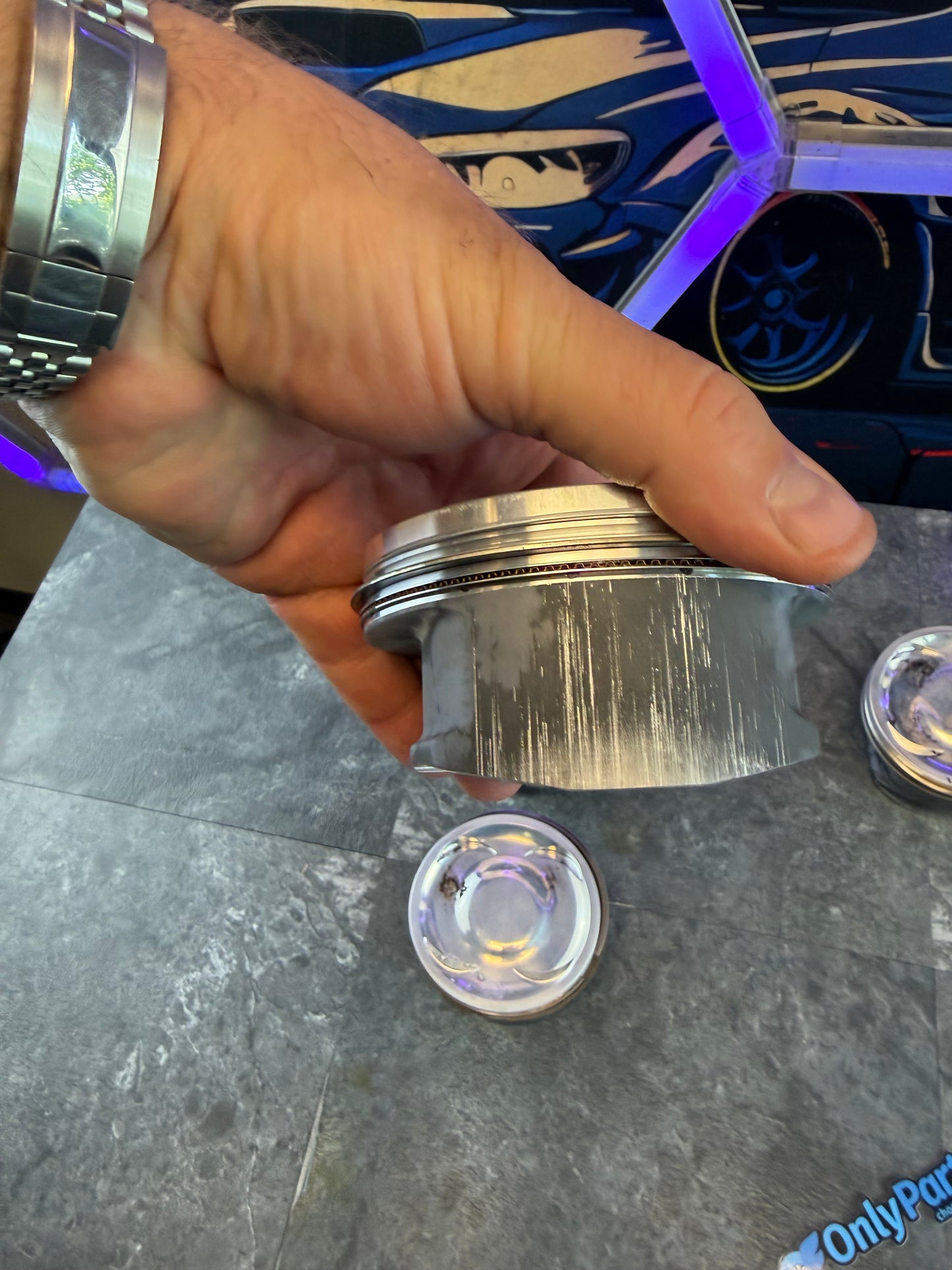 CP pistons forged piston set Subaru wrx and STi ej257 ej255 8.2:1 CR 99.5 MM