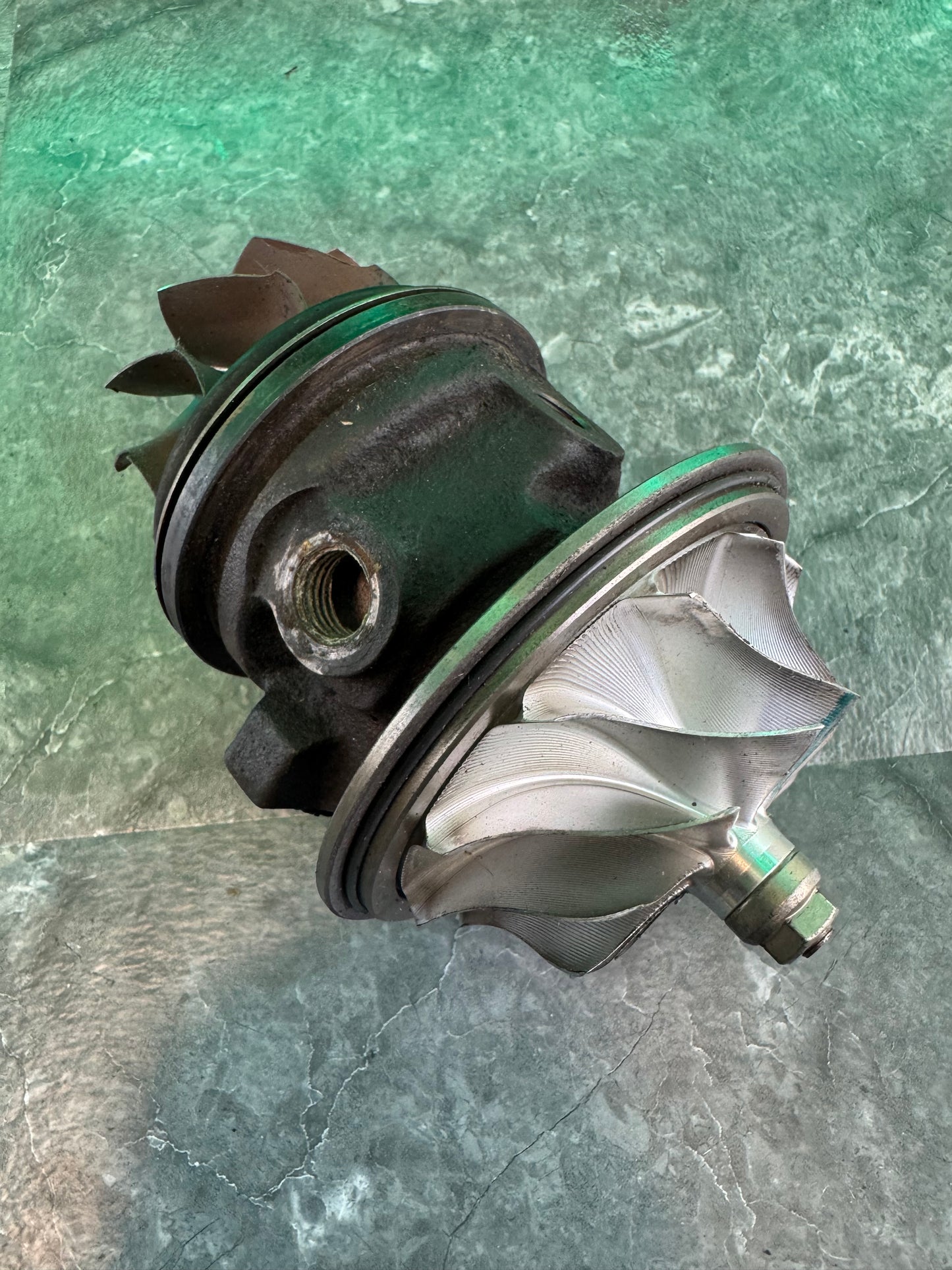 Garrett GTX 3076R Twin Scroll 1.01 Turbine Turbo Charger Assembly