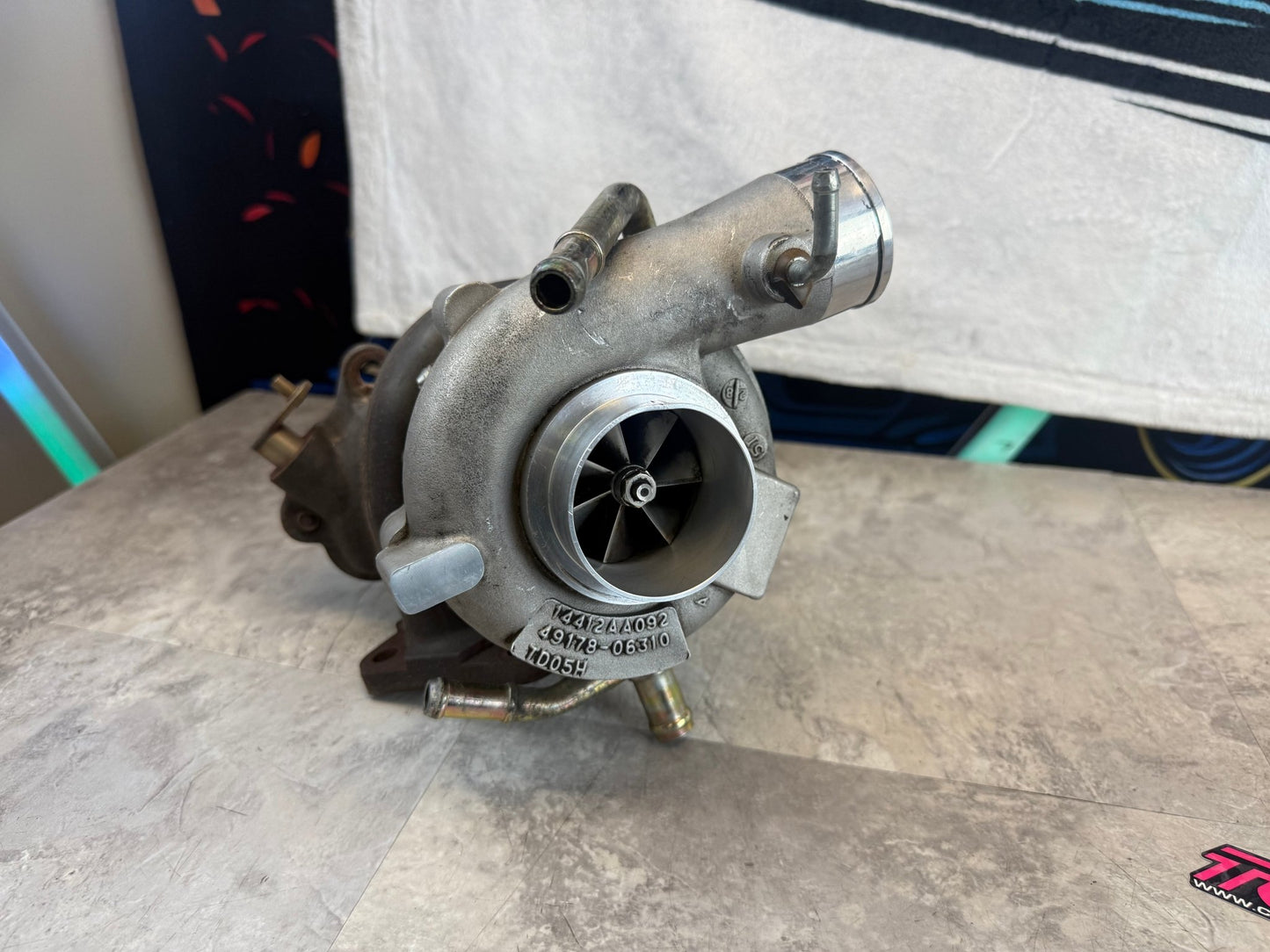 FP blue forced performance turbo turbocharger 04-21 STi 02-07 wrx 400 + HP billet bolt on