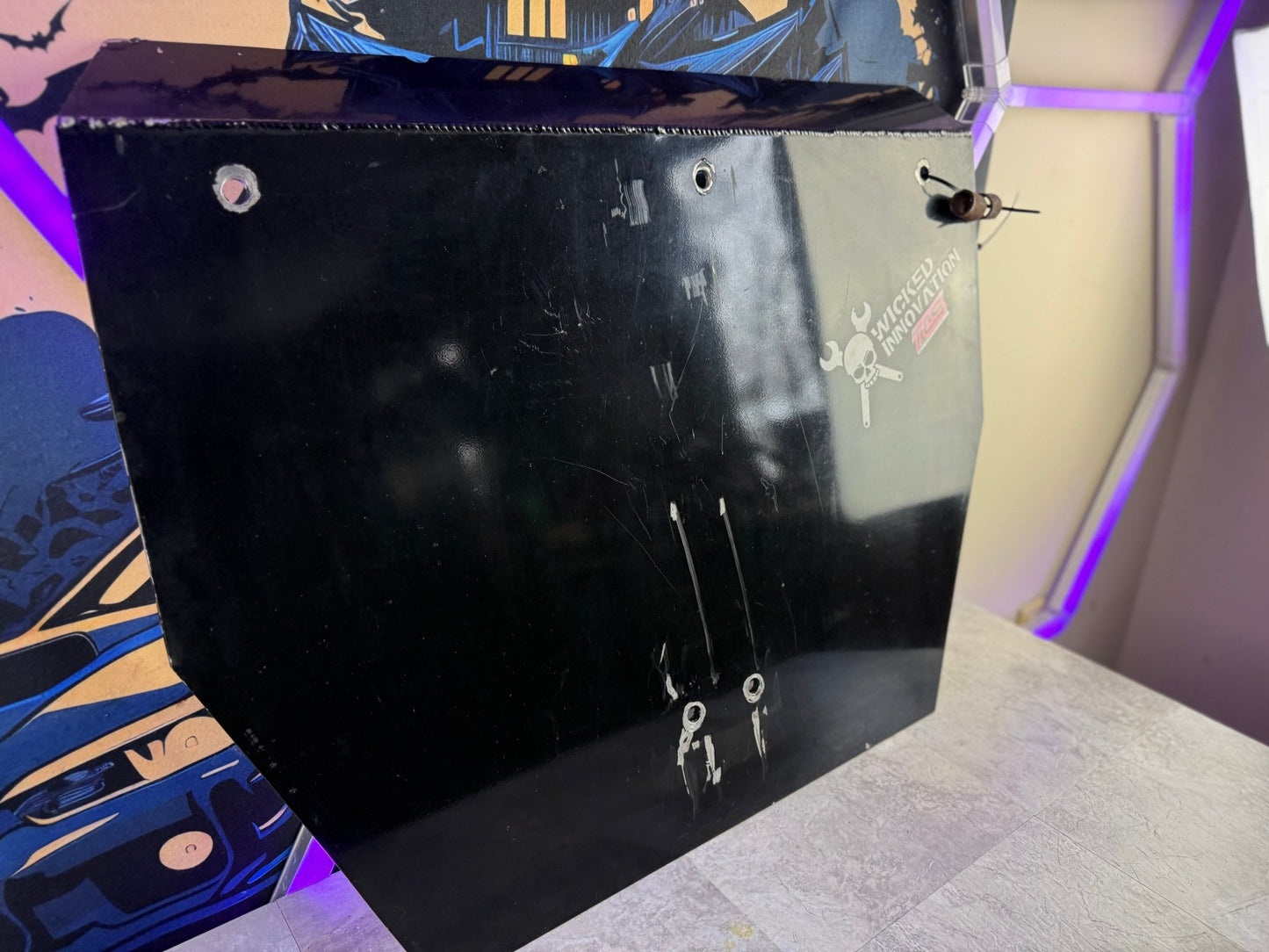 Wicked innovation skid plate rally Subaru wrx & STi Impreza 02-07 aluminum 3/16th