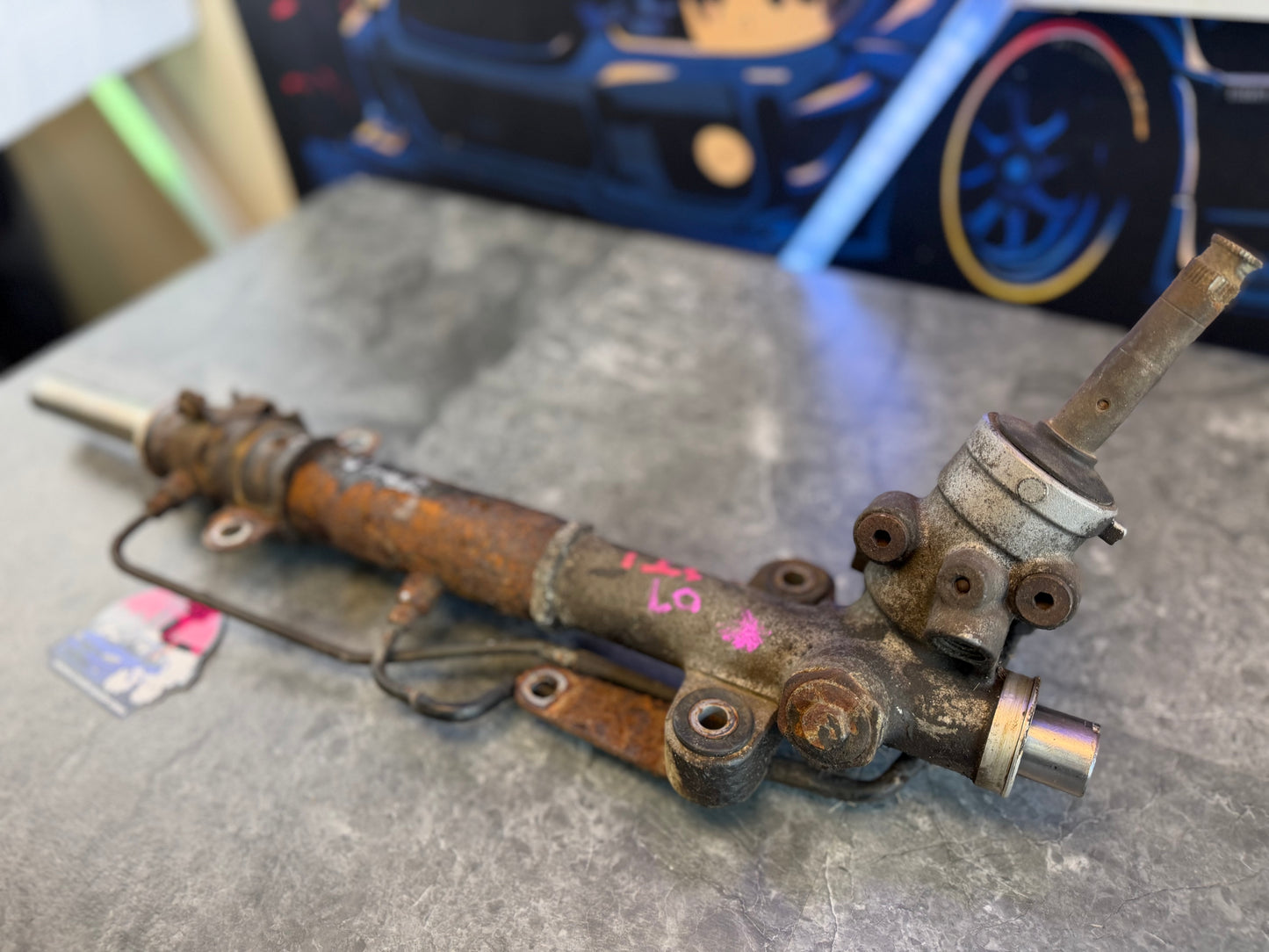 OEM quick ratio steering rack Subaru STi 2005 - 2007 wrx ( can be fitted to 02-04 wrx and 04 STi )