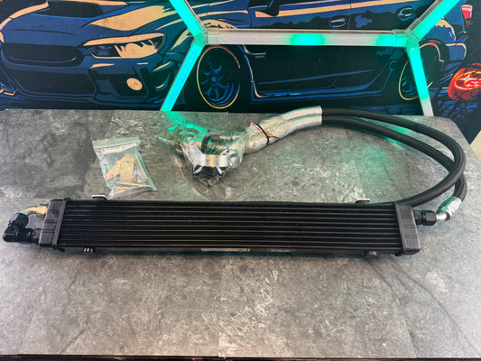 2015-2021 Subaru WRX STi Setrab Oil Cooler Kit Sandwich Plate And Brackets