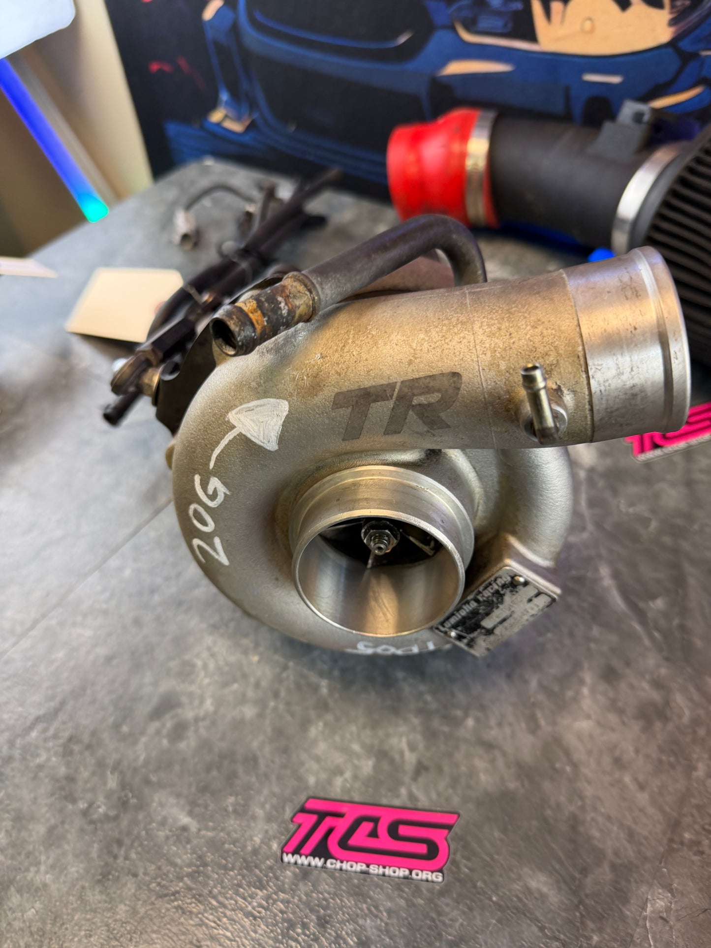 TR tomioka racing 20 g bolt on turbo Subaru STi & wrx 400 + hp 2.5” 10cm billet JB