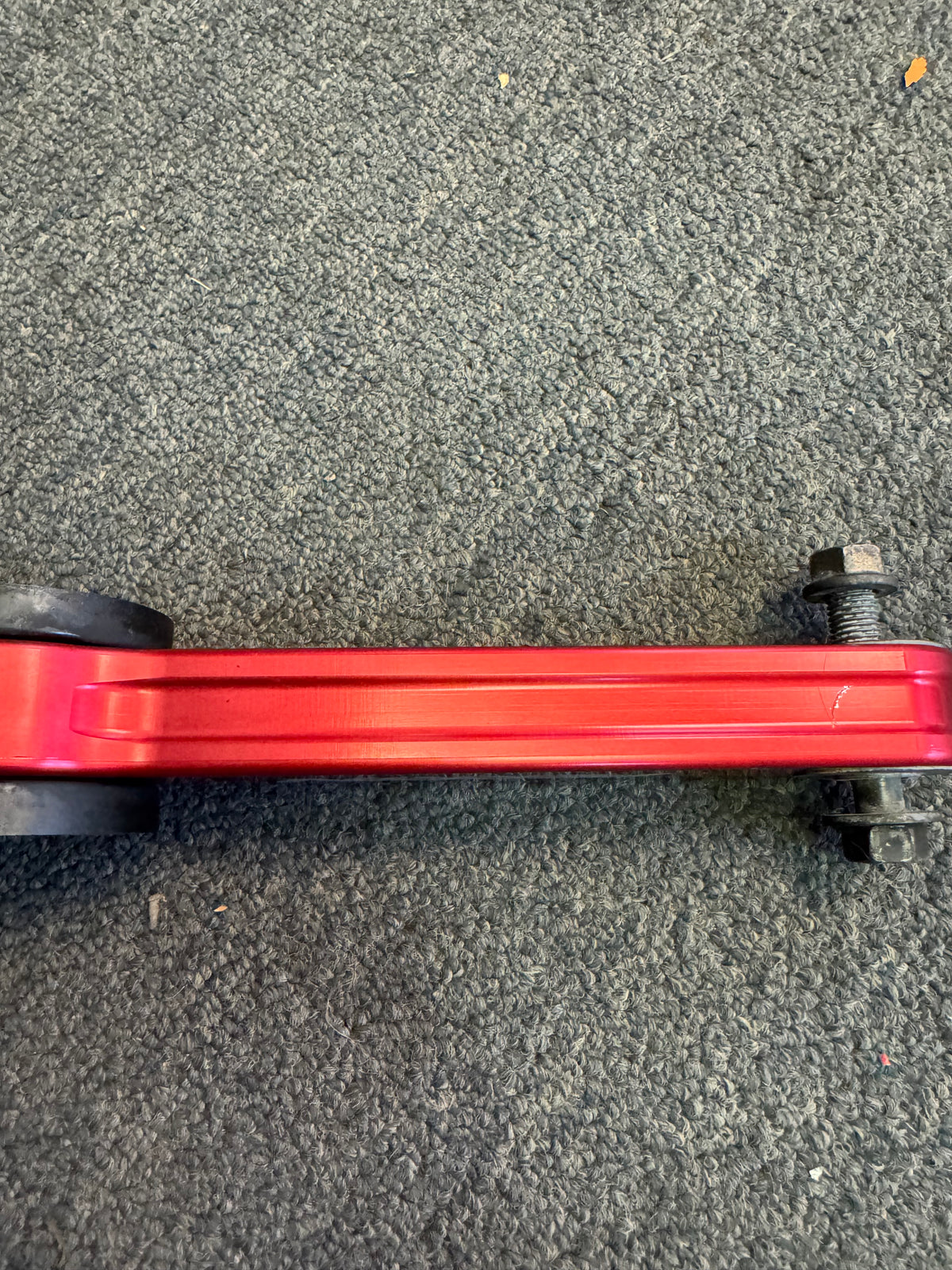 2004-2021 Subaru WRX STi Perrin Pitch Stop Mount Dog Bone Assembly Red