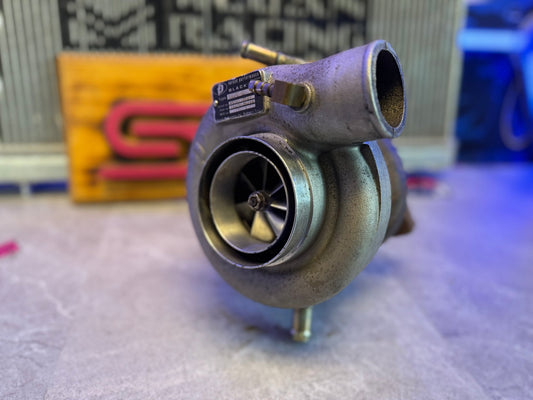 FP “ black “ forced performance stock location turbo for STi & Subaru wrx billet 3” 10cm