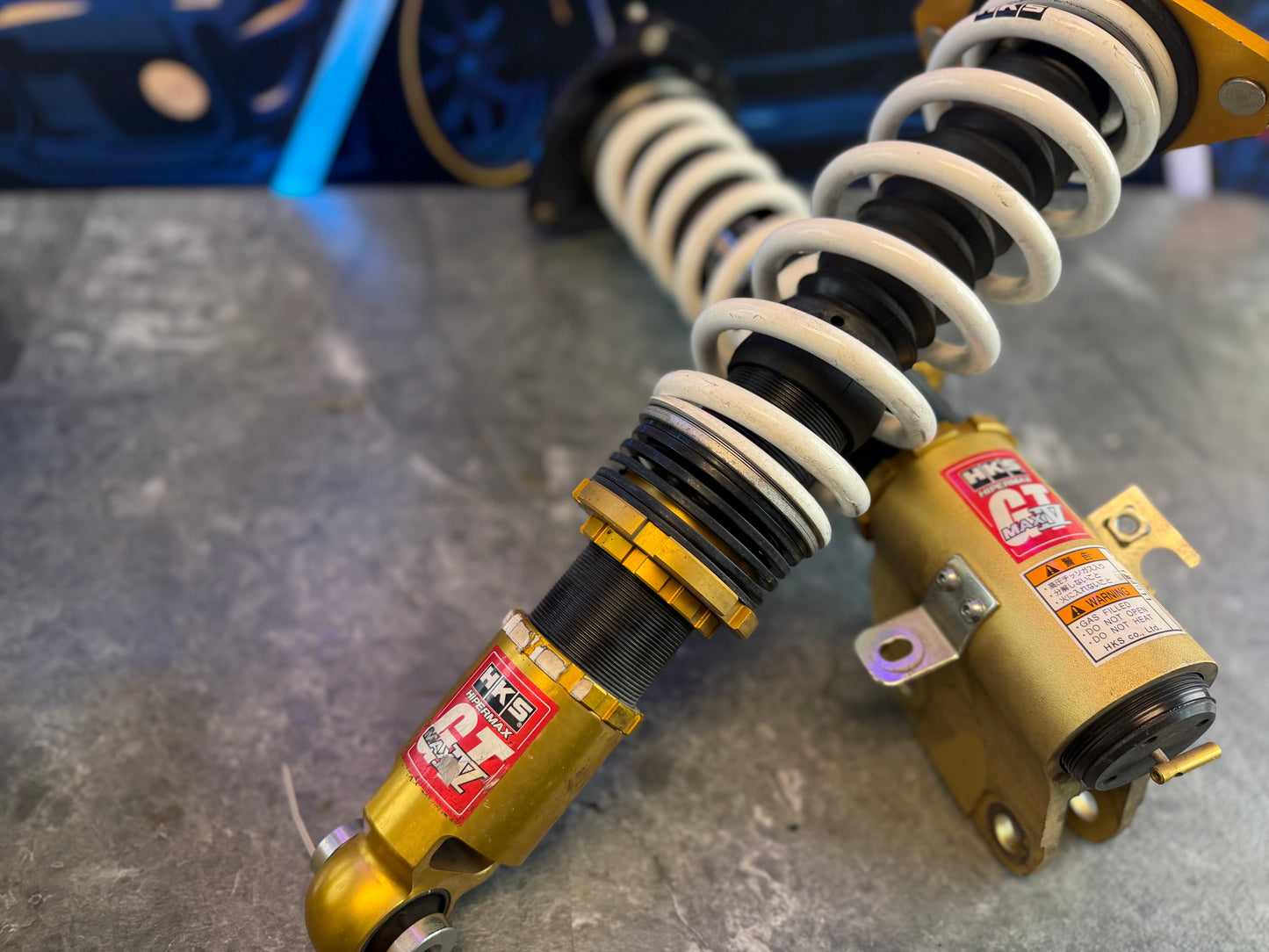 HKS A SPEC hipermax GT IX adjustable coil over suspension 2015-2021 Subaru STi 5x114