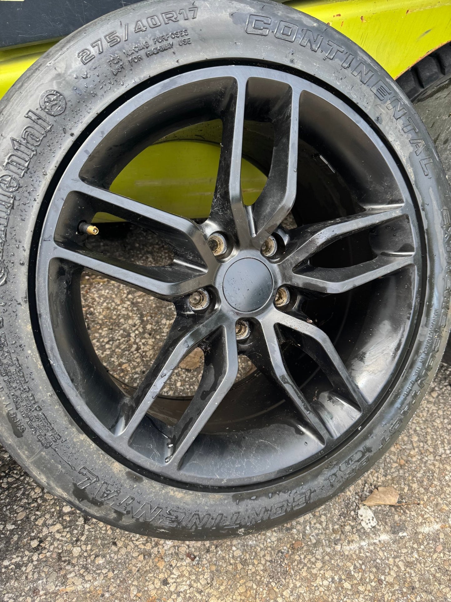 Jegs C7 Corvette Stingray Style Wheels Set Of 4 17x9.5 +56 5x114.3