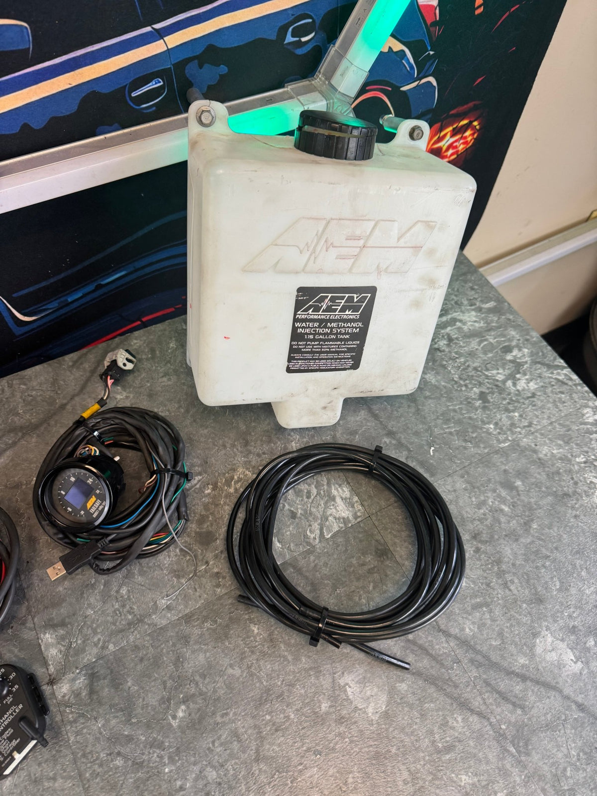2004-2021 Subaru WRX STi AEM Water/Methanol Injection Kit V3 And AEM Failsafe Boost Gauge