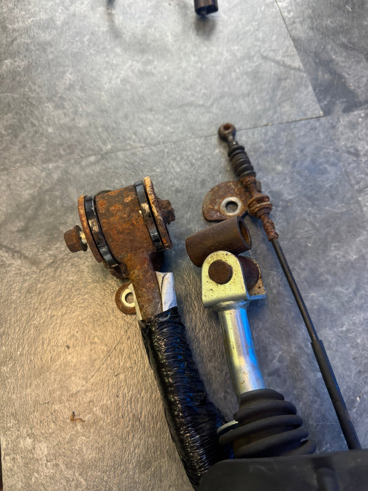 2008-2014 Subaru WRX STi OEM 6-Speed Shifter Linkage With COBB Shifter Bushing