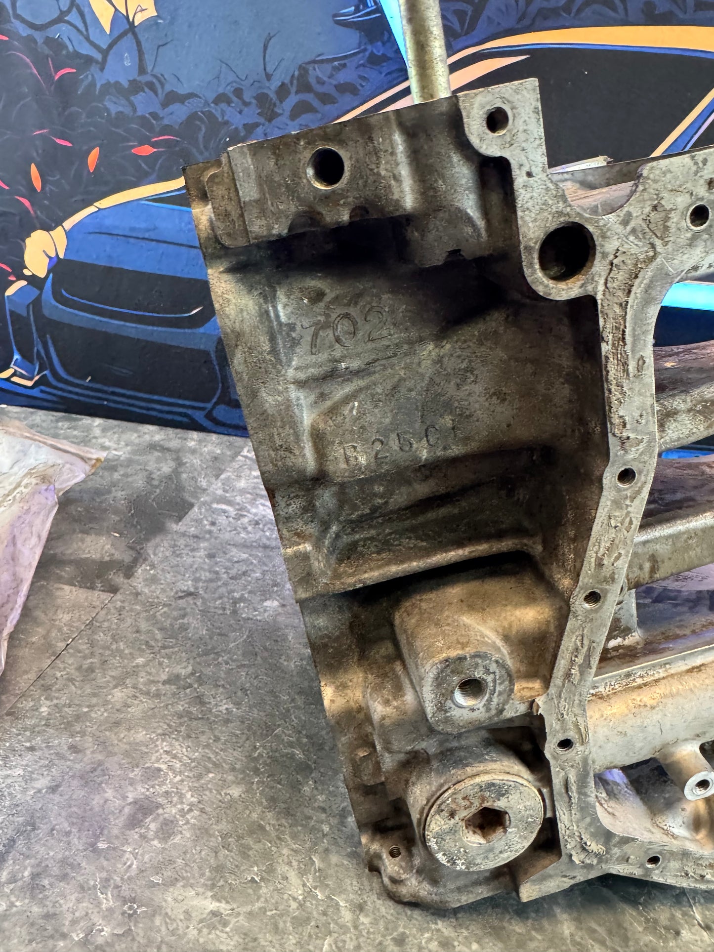 2004-2021 Subaru WRX & STi EJ255 EJ257 EJ 2.5L Engine Block Case Halves Short Block CORE Needs Work