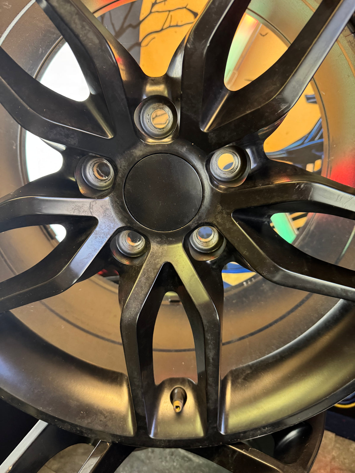 Aftermarket OE CV27 C7 Corvette Stingray Style Wheels Set Of 4 17x9.5 +54 5x120.65