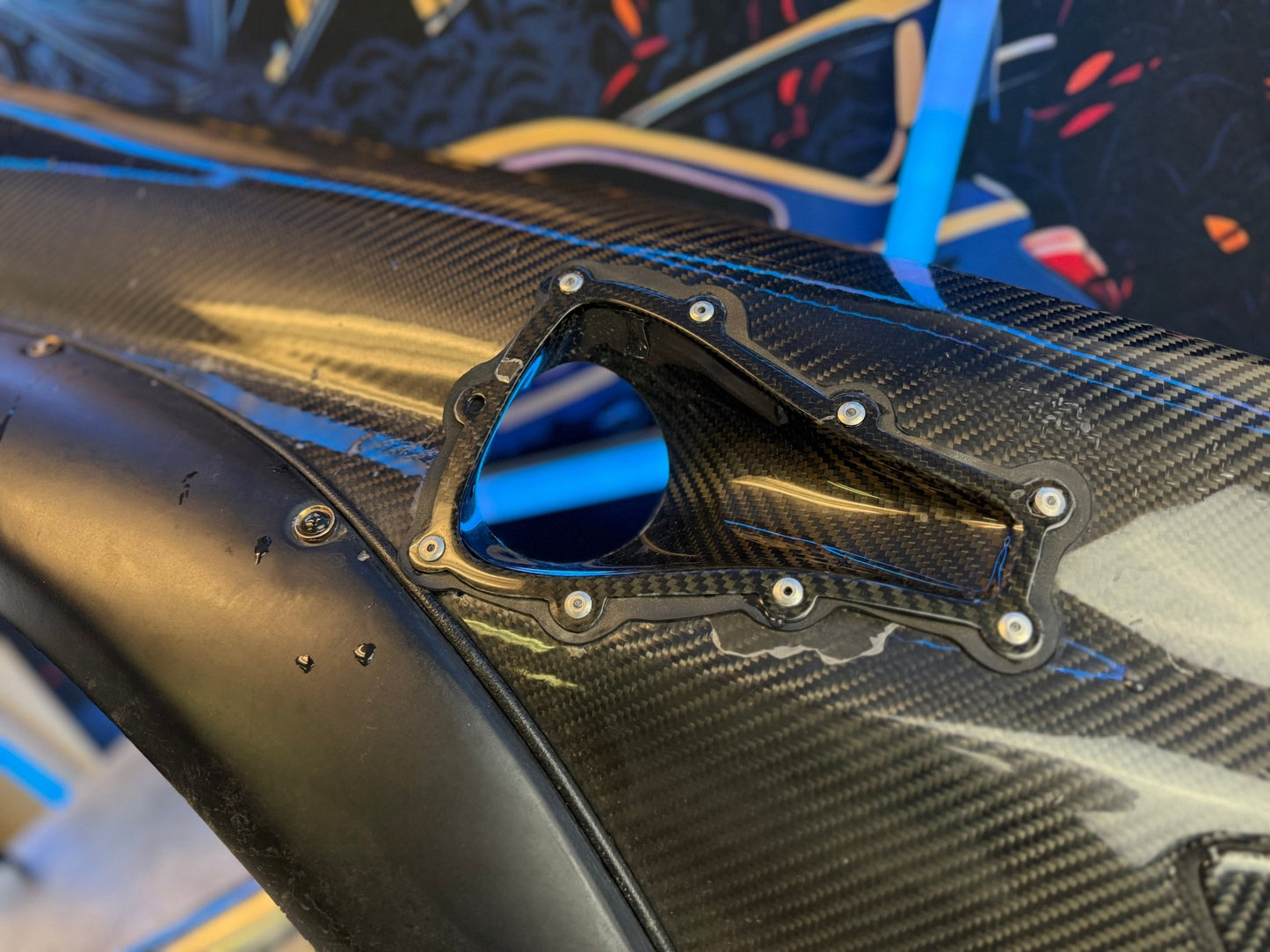 2002-2003 Subaru WRX Carbon Fiber Front Fenders Bugeye Karlton Flares & Jdm Carbon Light Deletes