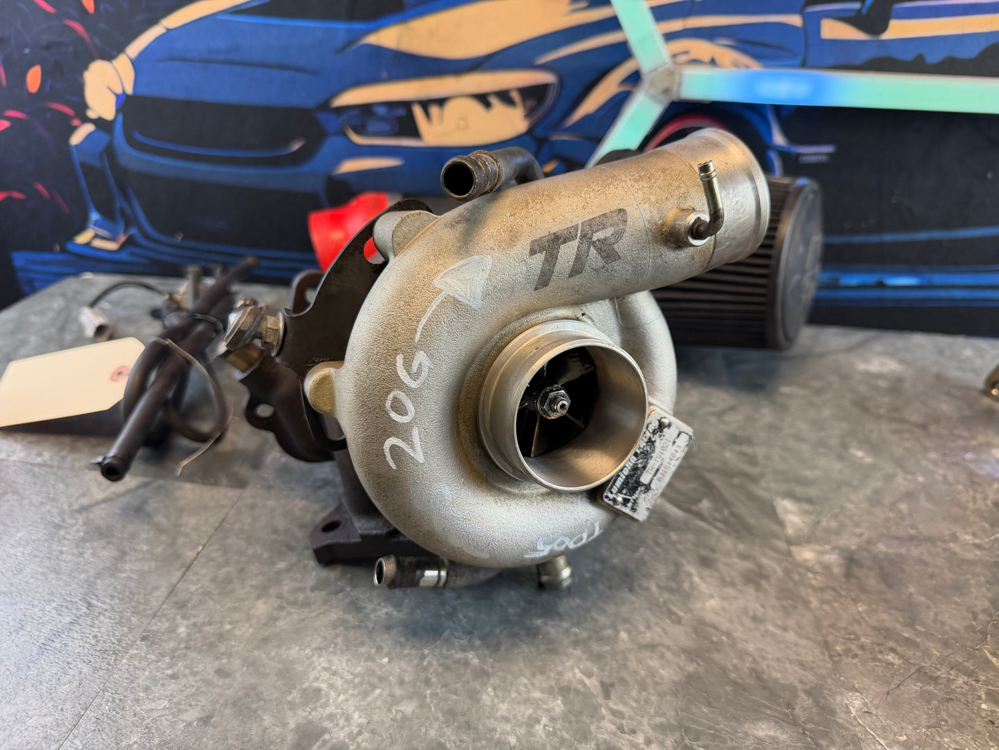 TR tomioka racing 20 g bolt on turbo Subaru STi & wrx 400 + hp 2.5” 10cm billet JB
