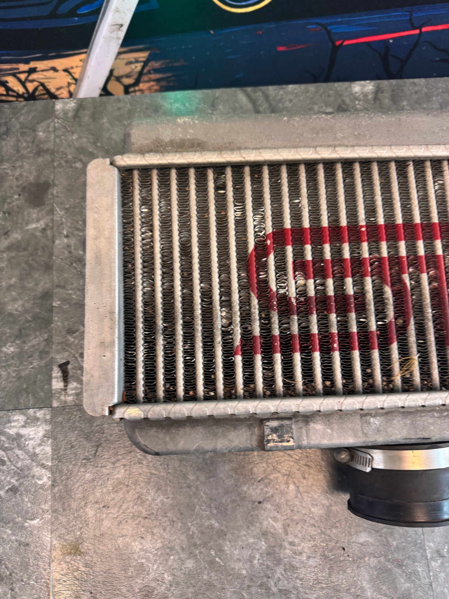 2004-2007 Subaru Impreza WRX STi OEM Top Mount Intercooler Assembly