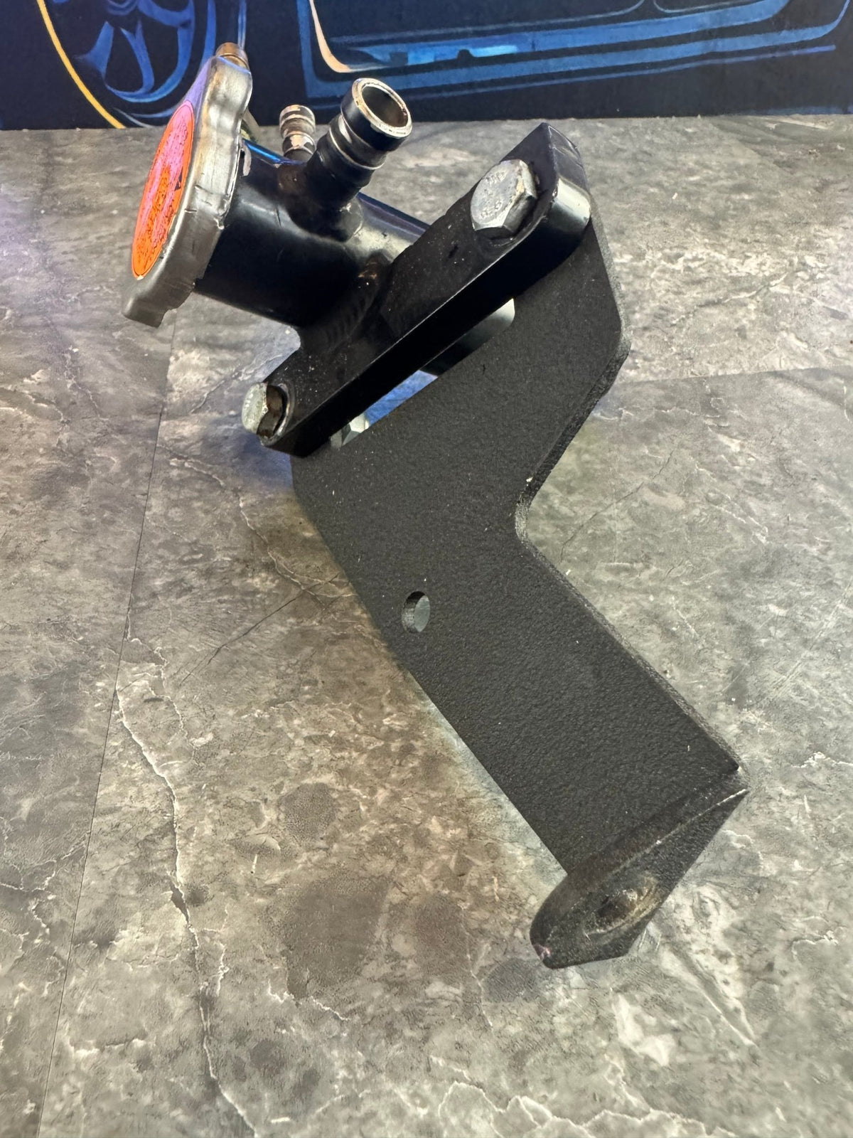 2002-2007 Subaru WRX / 2004-2021 Subaru WRX STi Killer B Motorsports Upper Turbo Coolant Reservoir With Bracket