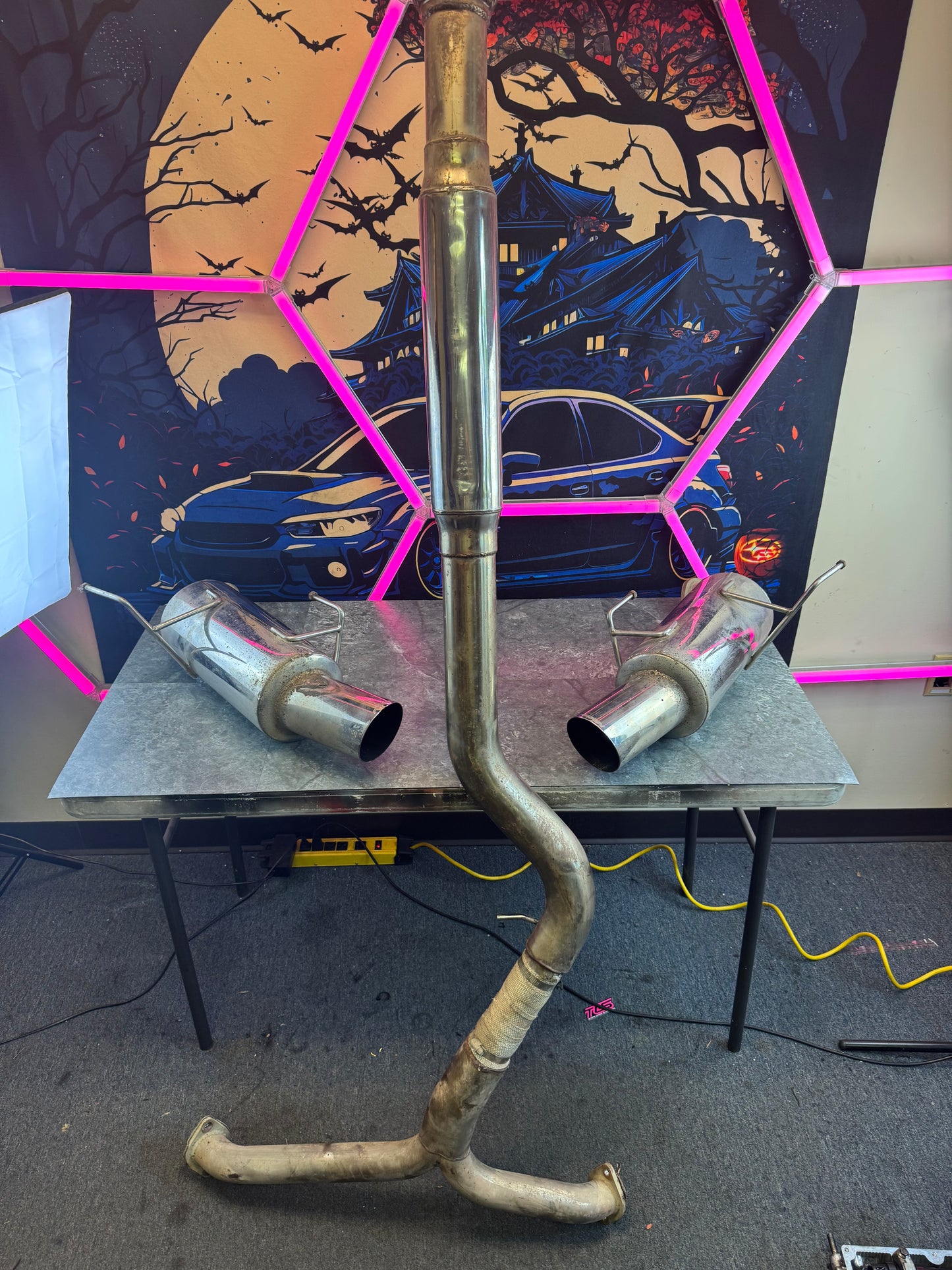 2011-2017 Subaru WRX STi Perrin Catback Exhaust System Modified