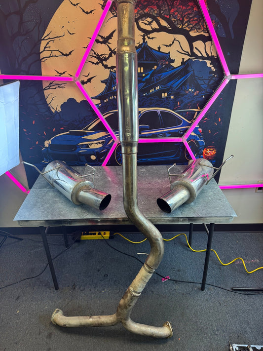 2011-2017 Subaru WRX STi Perrin Catback Exhaust System Modified